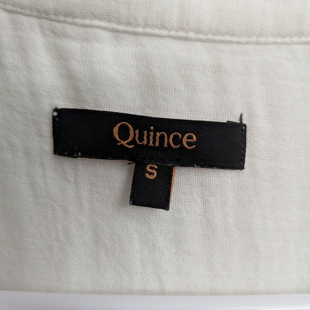 Quince Cotton Sleeveless Swing Dress - Picture 2 of 3